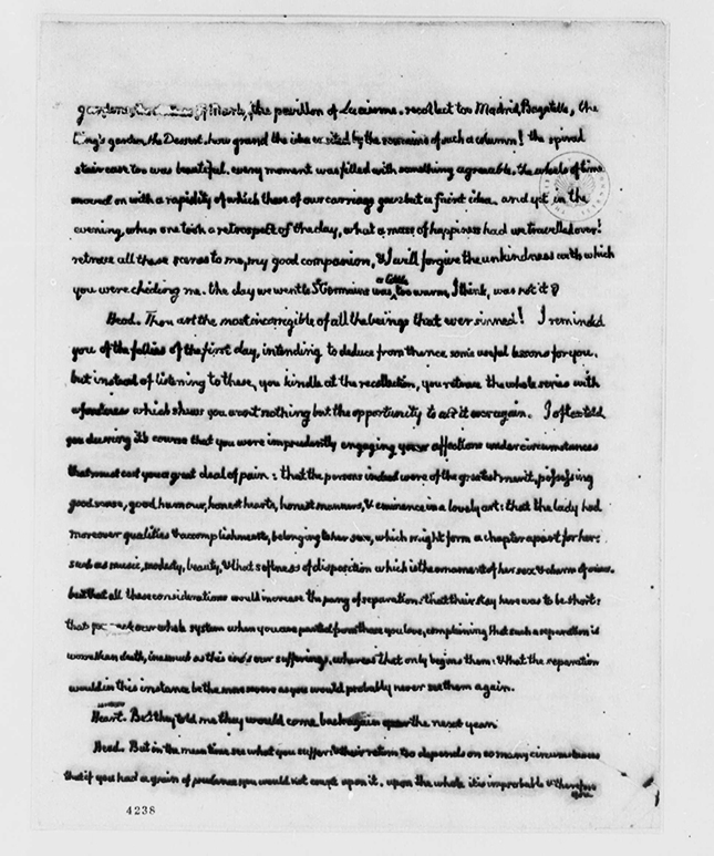 Jefferson Letter of Oct. 12, 1786
