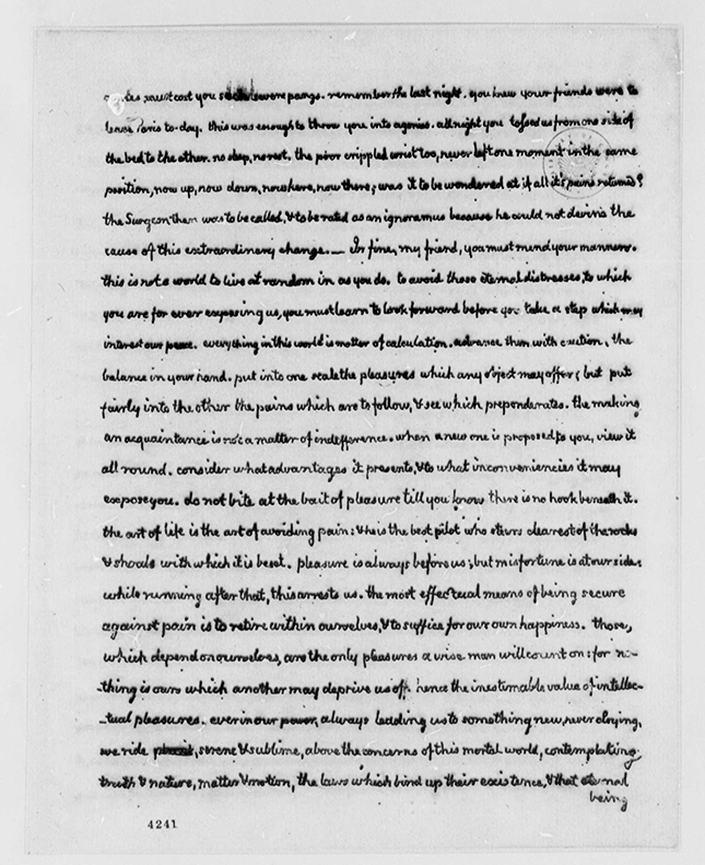 Jefferson Letter of Oct. 12, 1786