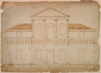 Jefferson's Sketch of the First Monticello