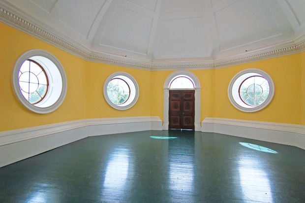 Interior of the Dome Room at Monticello