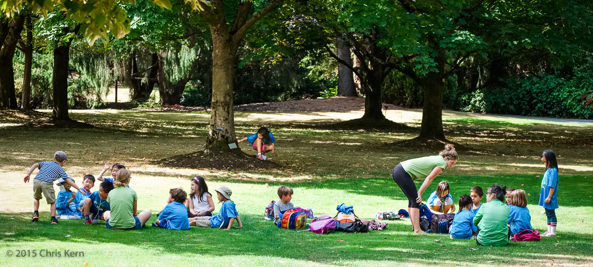 Day Camp, VanDusen Botanical Garden, Vancouver, British Columbia, Canada (2015)
