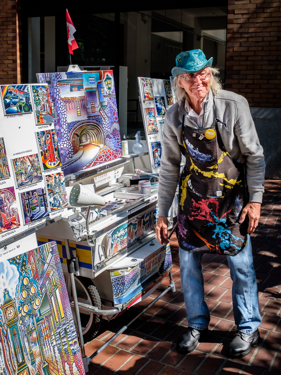 ‘Gastown Sam’ Logan, Vancouver, British Columbia, Canada (2018)