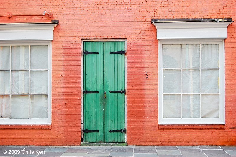 Green Door, New Orleans, Louisiana, USA (2009)