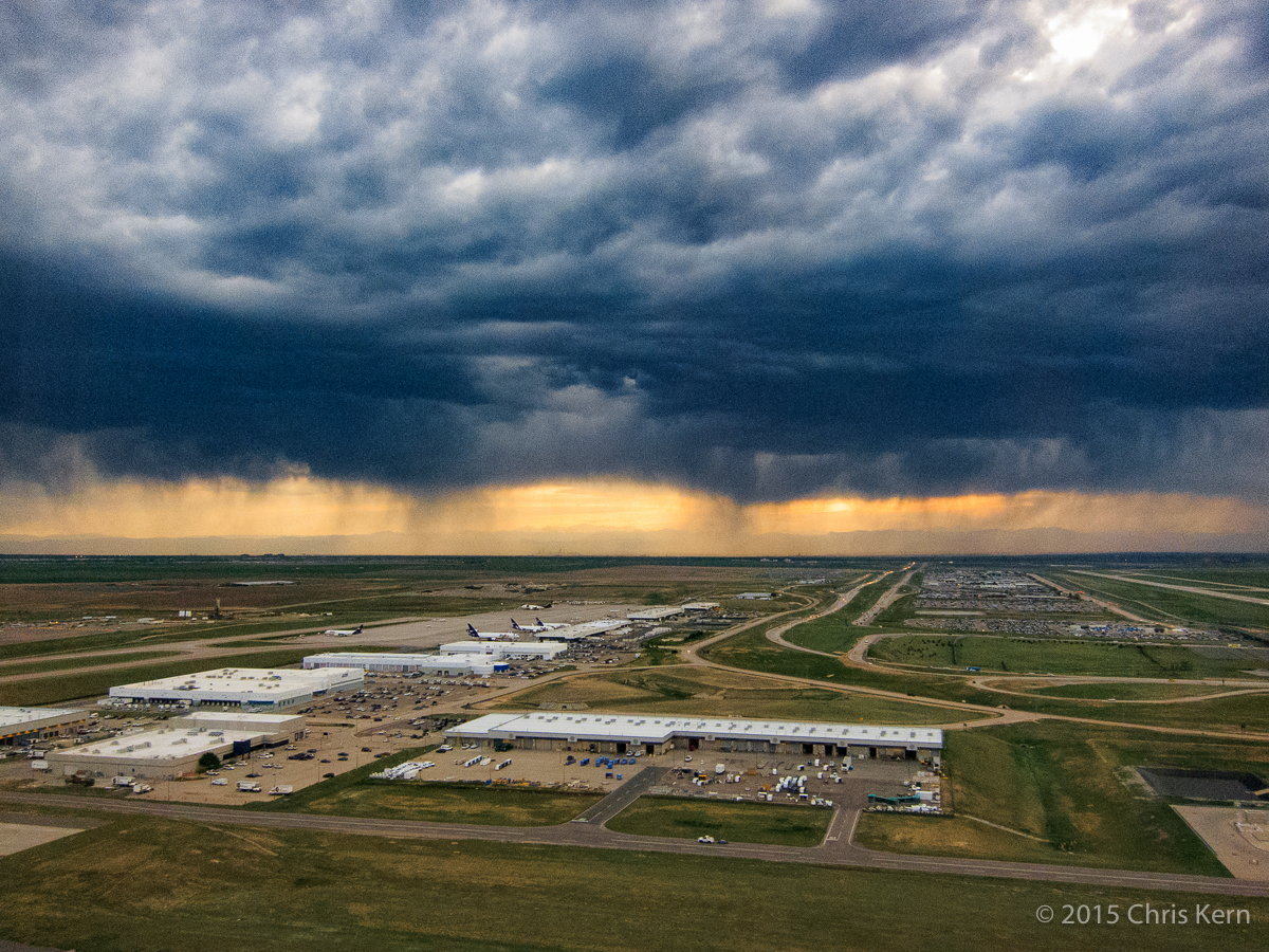 Late Afternoon Storm, Denver International Airport, Denver, Colorado, USA (2015)