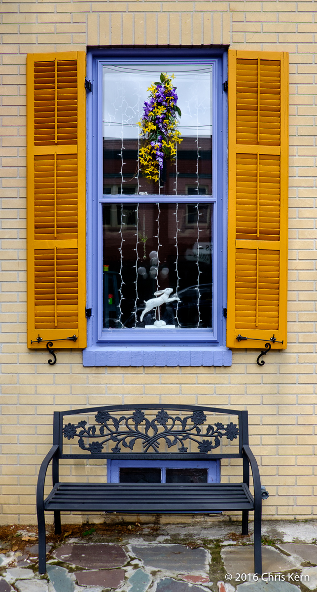 Orange Shutters, Frederick, Maryland, USA (2016)