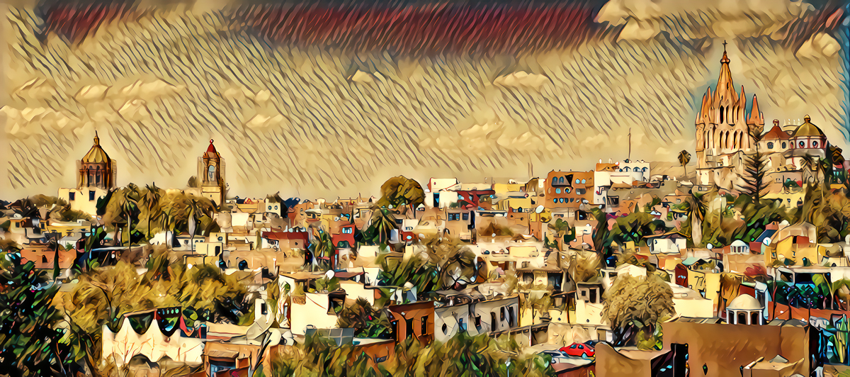 San Miguel de Allende Skyline, San Miguel de Allende, Guanajuato, México (2019)
