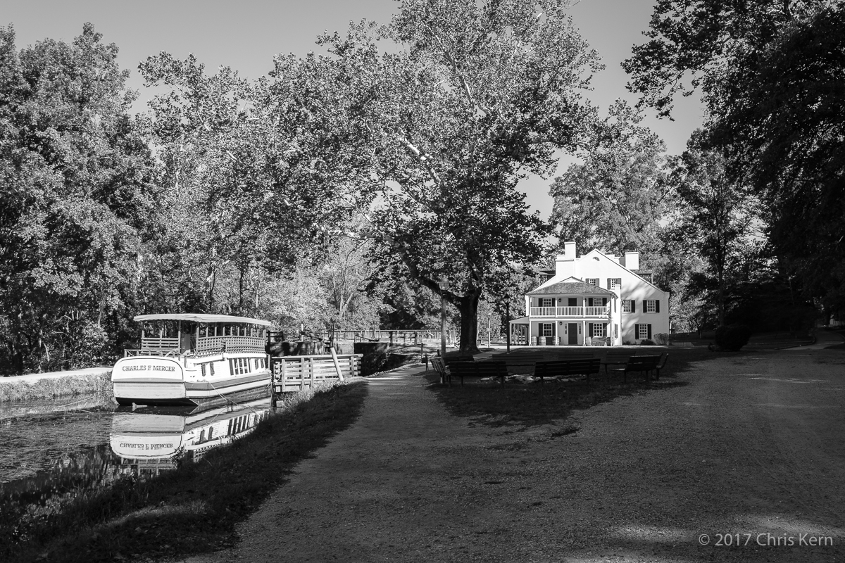 The Charles F. Mercer at Great Falls Tavern, C&O Canal Historical Park, Potomac, Maryland, USA (2017)